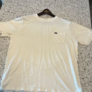 RVCA white pocket tee shirt